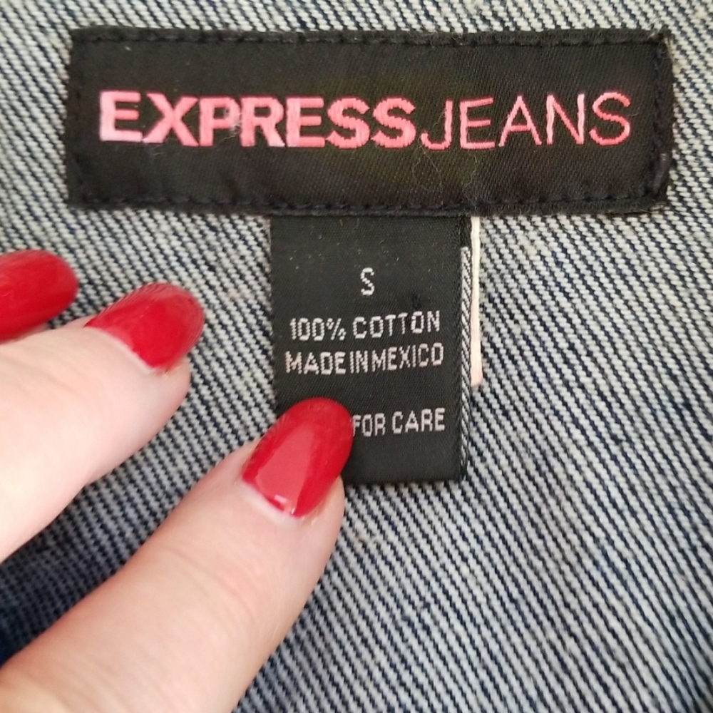 EXPRESS DENIM TRUCKER JACKET - Picture 6 of 6